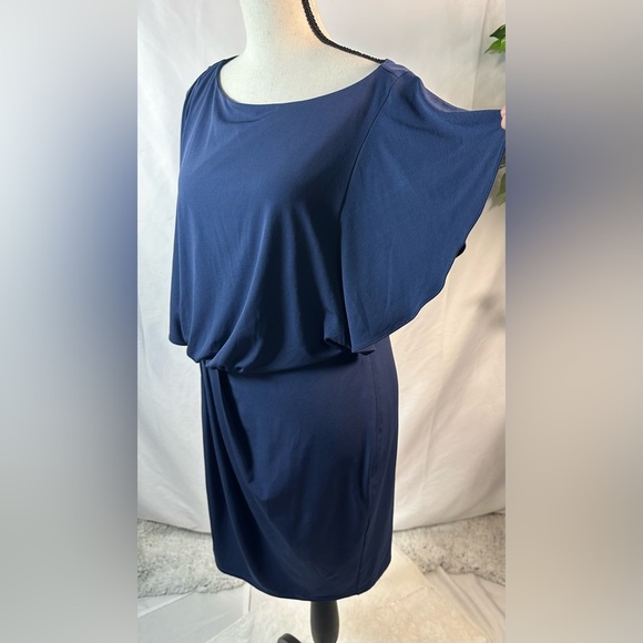 Vince Camuto Blue Midi Dress with Elegant Design 💙 - Picture 8 of 11